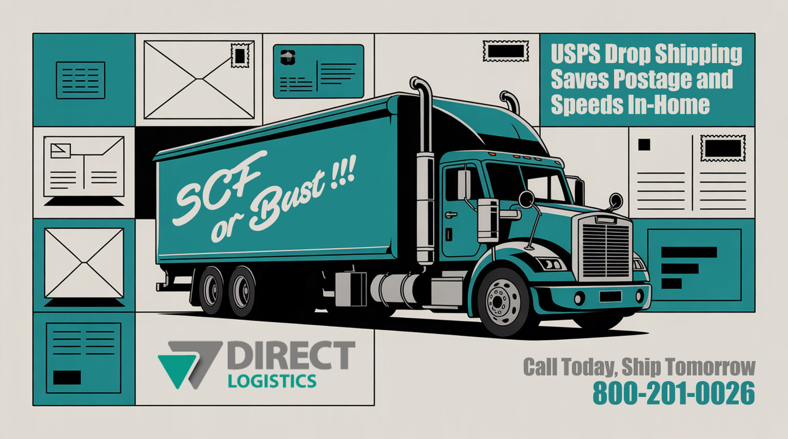 SCF Drop Shipping for Direct Mail Campaigns