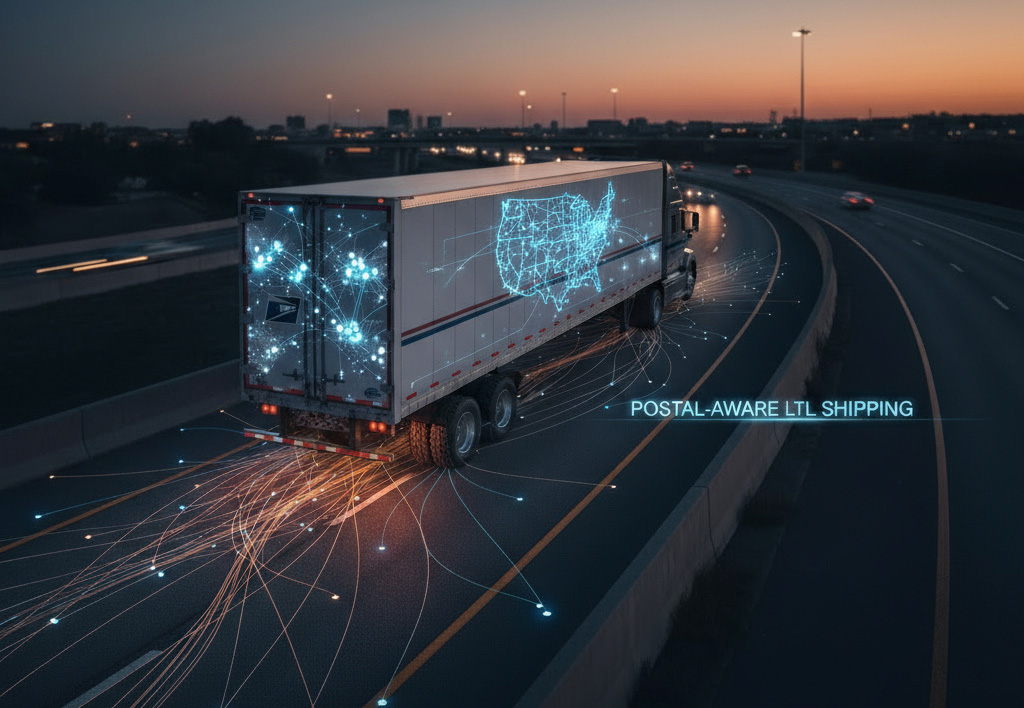 Postal-Aware LTL drop-shipping to SCF and DDU facilities nationwide