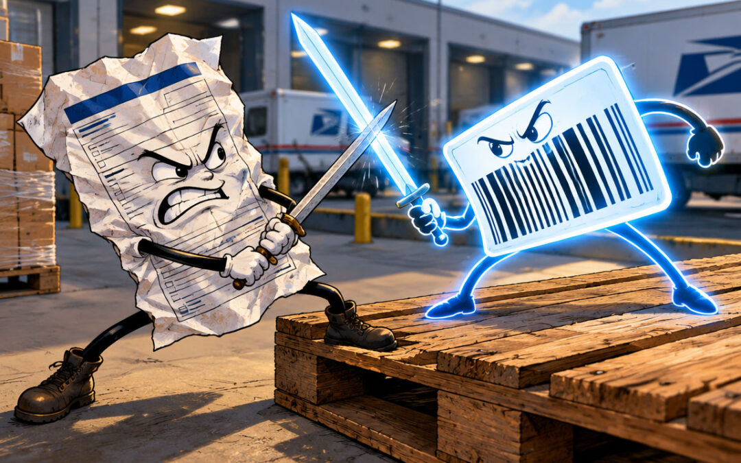Why eInduction Beats 8125 Mail for Pallet Proof of Delivery